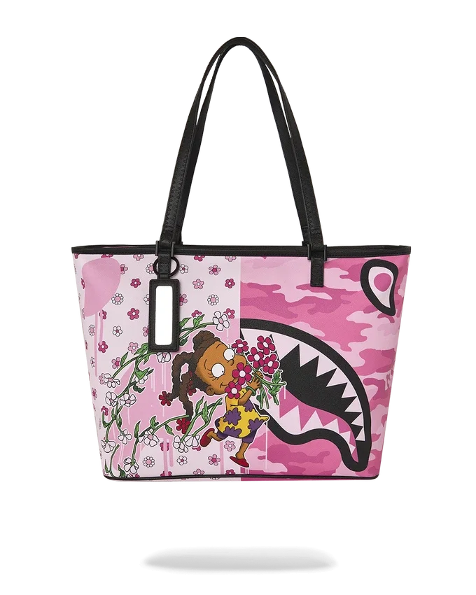 BOLSO TOTE CON FLORES DE SUSIE RUGRATS