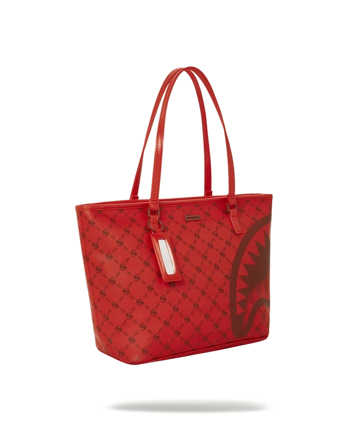 BOLSO TOTE CON MOTIVO DE BILLETES