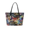 BOLSO TOTE DE CAMUFLAJE CON DETALLES DE TIRAS Y CUADROS