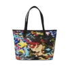 BOLSO TOTE DE CAMUFLAJE CON DETALLES DE TIRAS Y CUADROS
