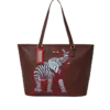 BOLSO TOTE DE COLABORACIÓN CON RON ENGLISH: ESTRIPE DE CEBRA Y ELEFANTE
