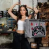 BOLSO TOTE DE PILOTO DE COLABORACIÓN OFICIAL CON TOP GUN FLIGHT CREW