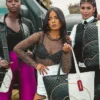 BOLSO TOTE DE TIBURÓN SPLIT CON ACOLCHADO DIVIDIDO «LEVELED UP»