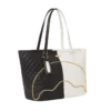 BOLSO TOTE DE TIBURÓN SPLIT CON ACOLCHADO DIVIDIDO «LEVELED UP»