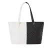 BOLSO TOTE DE TIBURÓN SPLIT CON ACOLCHADO DIVIDIDO «LEVELED UP»
