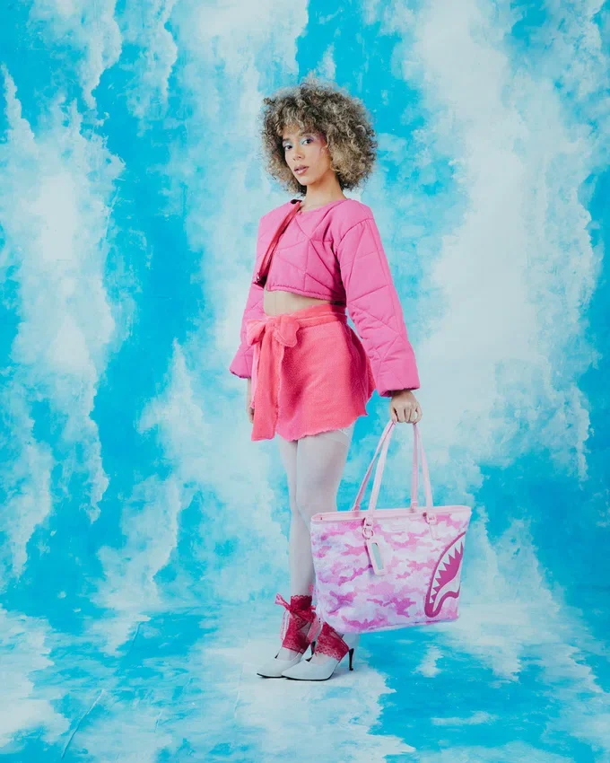 BOLSO TOTE «FURRROCIOUS» EN ROSA