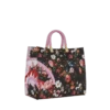 BOLSO TOTE JARDÍN DE FLORES TORTUGA