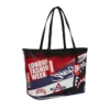 BOLSO TOTE LISTA PARA LA PASARELA DE LA SEMANA DE LA MODA DE LONDRES
