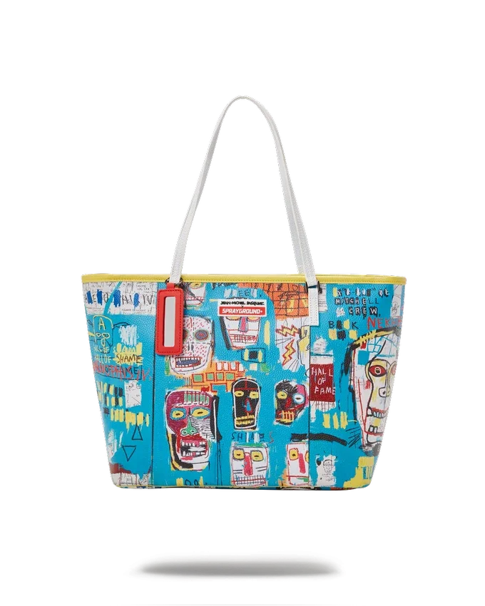 BOLSO TOTE OFICIAL DE BASQUIAT MITCHELL CREW 1983
