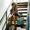 BOLSO TOTE OFICIAL DE BASQUIAT MITCHELL CREW 1983