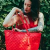 BOLSO TOTE RED RIVIERA