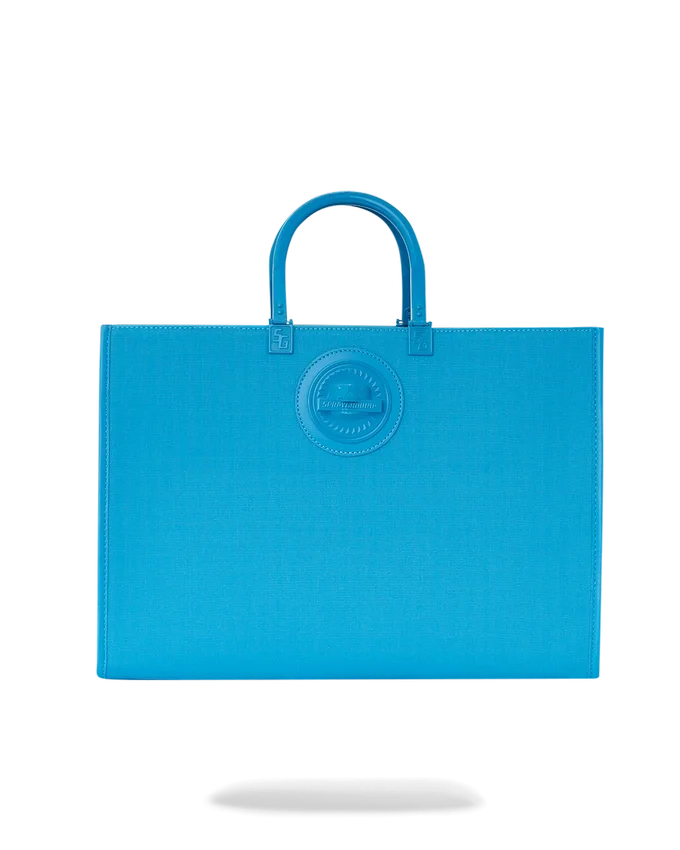 BOLSO TOTE TORTUGA AZUL TIBURÓN DE METAL PESADO