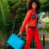 BOLSO TOTE TORTUGA AZUL TIBURÓN DE METAL PESADO
