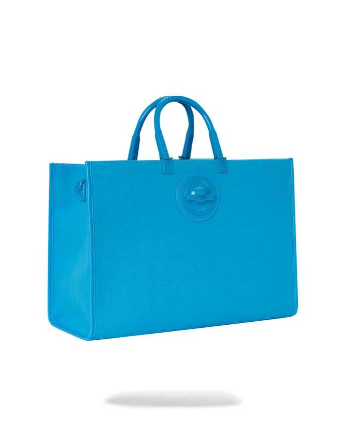 BOLSO TOTE TORTUGA AZUL TIBURÓN DE METAL PESADO