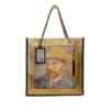 BOLSOS TOTE CON AUTORRETRATO ENMARCADO DE VAN GOGH
