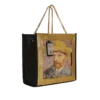BOLSOS TOTE CON AUTORRETRATO ENMARCADO DE VAN GOGH