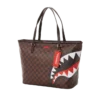 BOLSOS TOTE CON ESTAMPADO DE CUADROS Y CAMUFLAJE