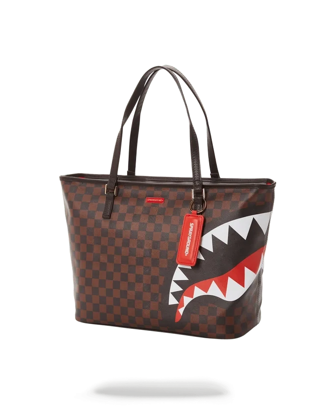 BOLSOS TOTE CON ESTAMPADO DE CUADROS Y CAMUFLAJE