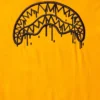 CAMISETA CON ESTAMPADO DE GARFIELD «CAT STRATCH» (NARANJA)