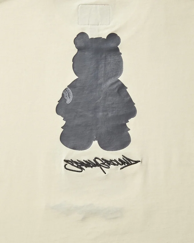CAMISETA DE MANGA CORTA CON DISEÑO DE MONEY BEAR (ALBARICOQUE)