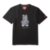 CAMISETA DE MANGA CORTA CON DISEÑO DE MONEY BEAR (NEGRA)