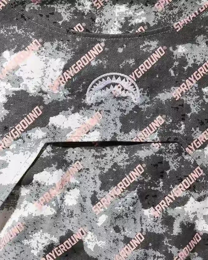 CHAQUETA CON DOBLE CANESÚ Y CIERRE DE BROCHES DELANTERO (GRIS)