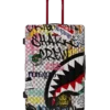 CREATE ANOTHER DAY: Equipaje de tamaño completo con carcasa rígida de Sharknauts