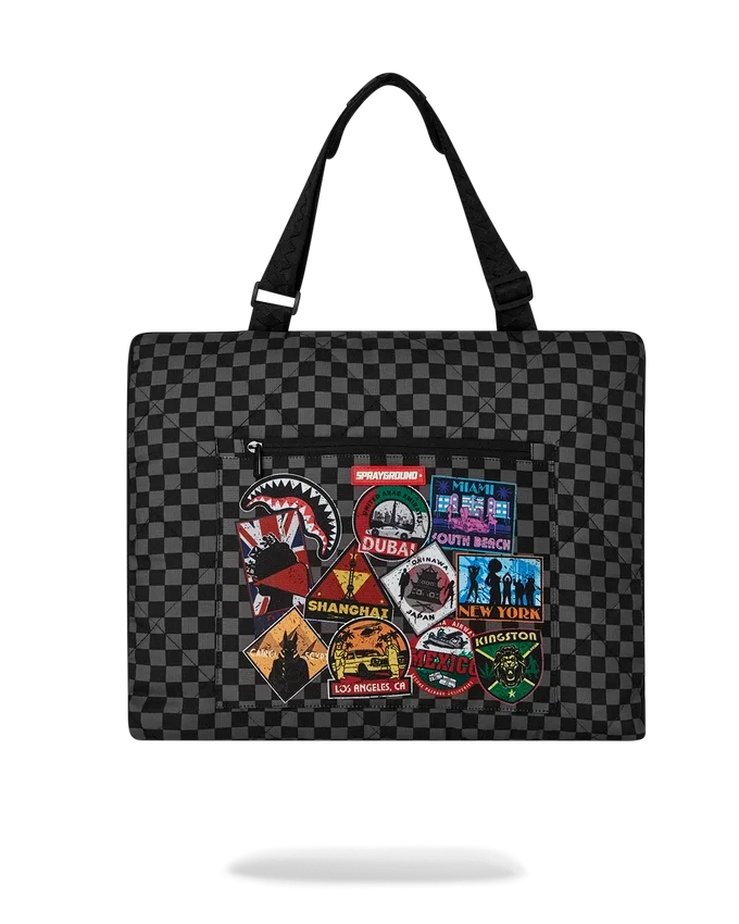 GLOBAL MOGUL UNLIMITED MILES: MANTILLA DE PLAYA PLEGABLE, RESISTENTE AL AGUA Y CONVERTIBLE EN BOLSA TOTE