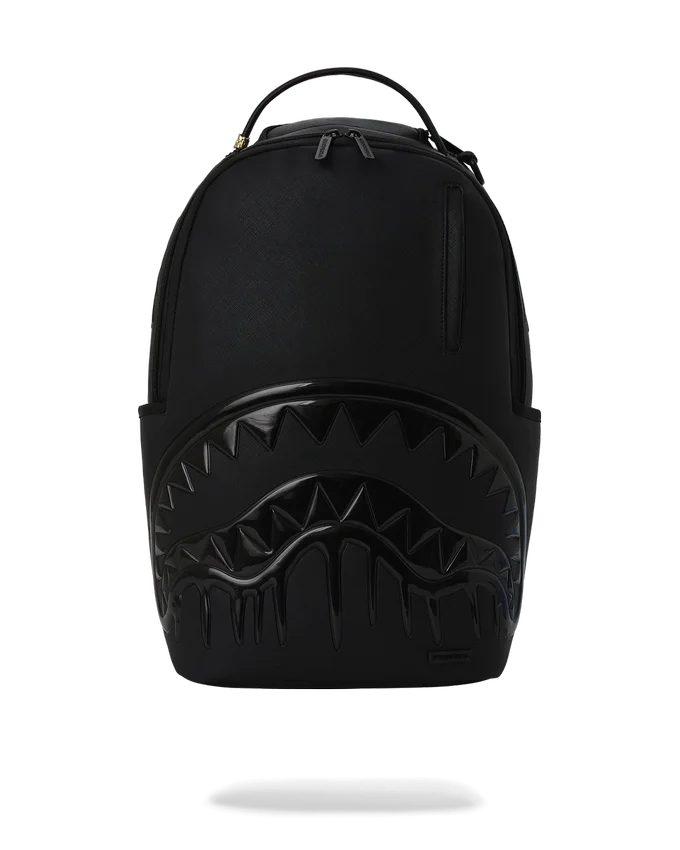 GLOSSY BOSSY - Mochila negra metálica
