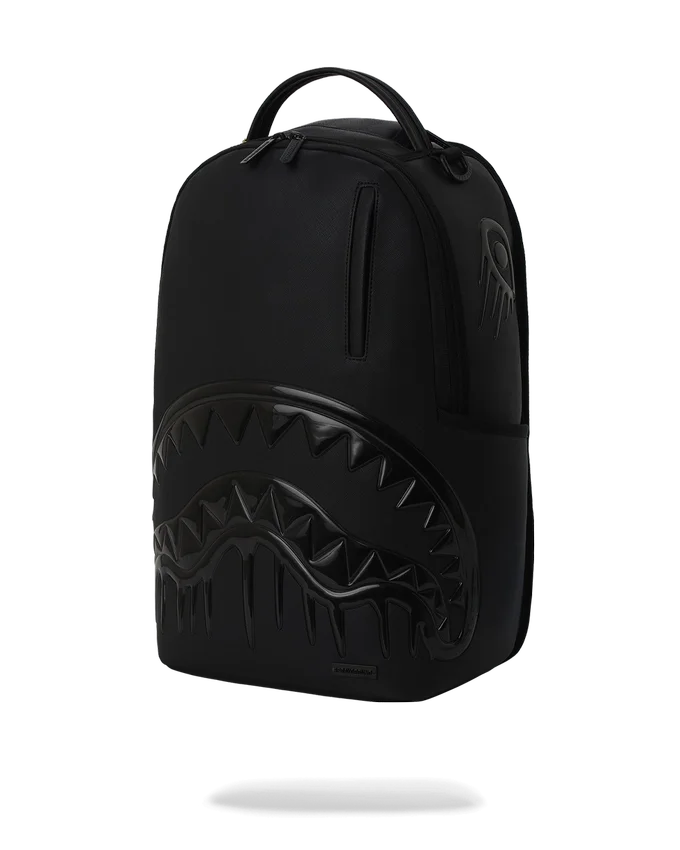 GLOSSY BOSSY - Mochila negra metálica