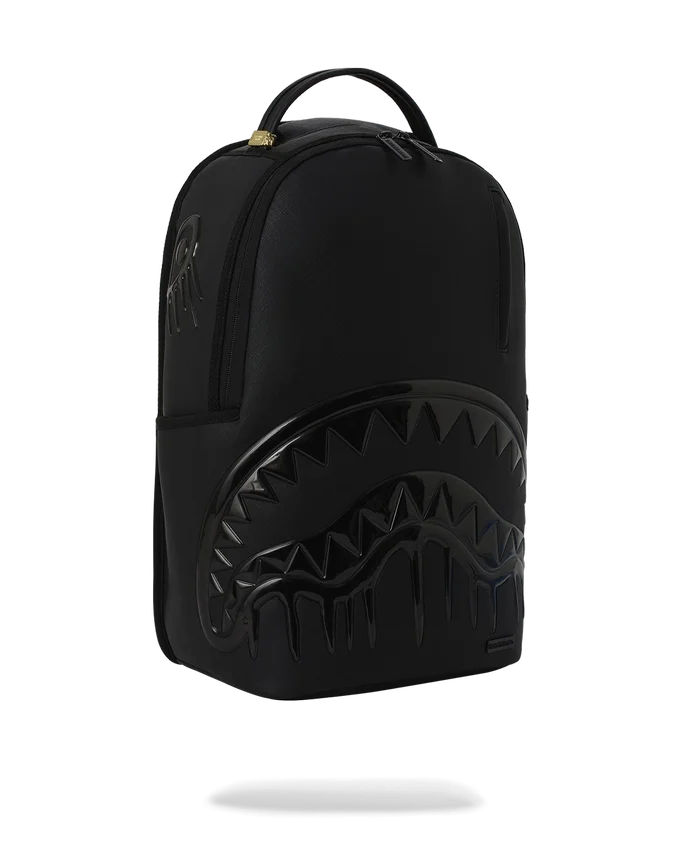 GLOSSY BOSSY - Mochila negra metálica