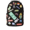 LA MOCHILA CON 32 PARCHES DESMONTABLES DE VELCRO
