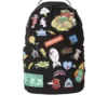 LA MOCHILA CON 32 PARCHES DESMONTABLES DE VELCRO