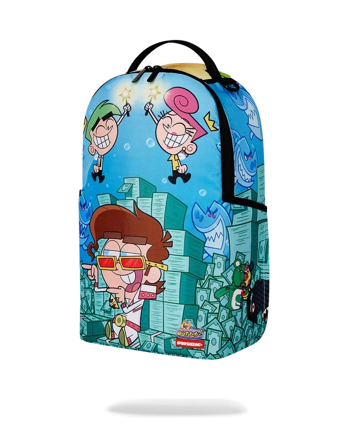 MAMÁS Y PAPÁS EXTRAÑOS: CASH THRONE: Mochila TIMMY TAKEOVER DLX