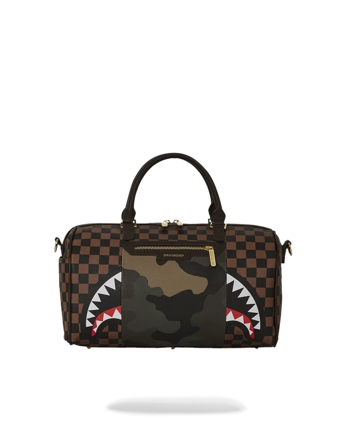Mini Bolsas De Deporte «Sharks In Paris» con bolsillo exterior con cremallera dorada
