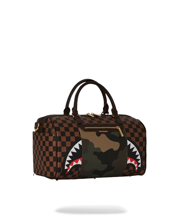 Mini Bolsas De Deporte «Sharks In Paris» con bolsillo exterior con cremallera dorada