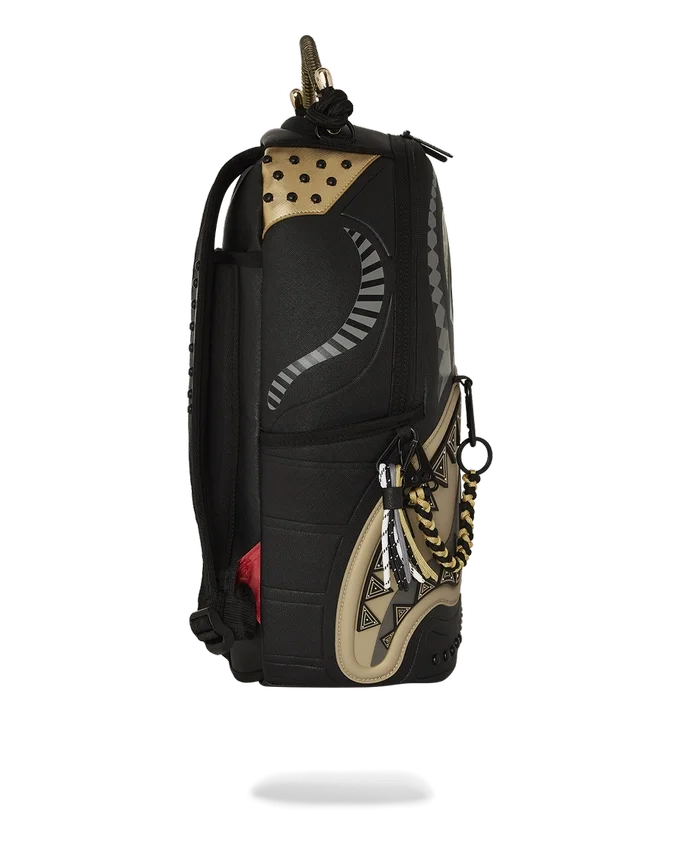 Mochila A.I. AFRICAN INTELLIGENCE SHARKS OF THE GOLD OCEAN - COLABORACIÓN CON SANDFLOWER
