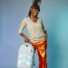 Mochila acolchada iridiscente MIRASHAKU