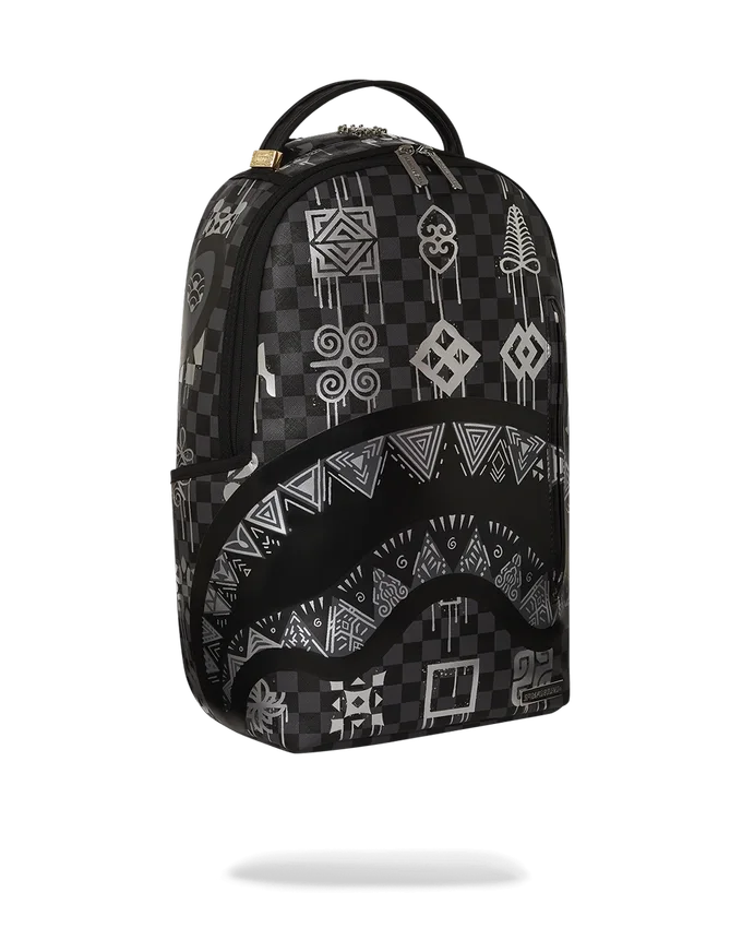 Mochila AFRICAN INTELLIGENCE 9 POWER GLYPHICS - COLABORACIÓN CON SANDFLOWER