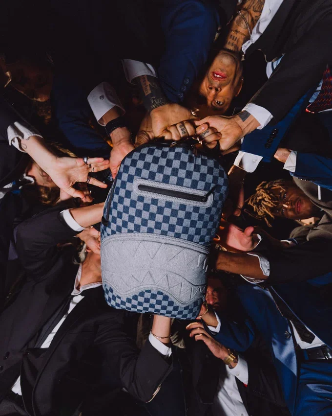 MOCHILA ATELIER BLEU SHARKS IN PARIS