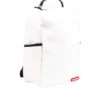 Mochila blanca SPRAYGROUND DIY (CUERO VEGANO Y FORRO INTERIOR PARA DINERO) Y MARCADORES INCLUIDOS