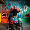 Mochila «Blinky Shark» de la colaboración con el artista Jorge Rodríguez