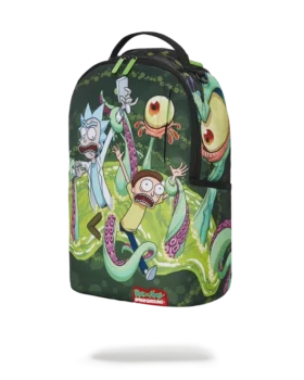 Mochila «BOCA DE TIBURÓN CON PORTAL» DE RICK & MORTY (DLXR)
