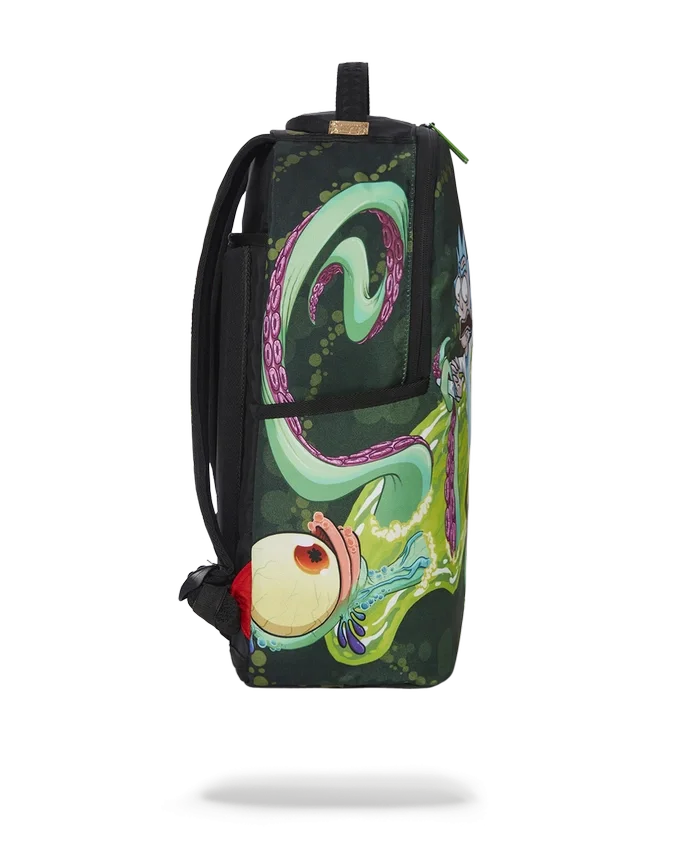 Mochila «BOCA DE TIBURÓN CON PORTAL» DE RICK & MORTY (DLXR)