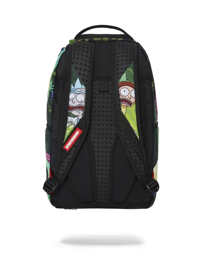 Mochila «BOCA DE TIBURÓN CON PORTAL» DE RICK & MORTY (DLXR)