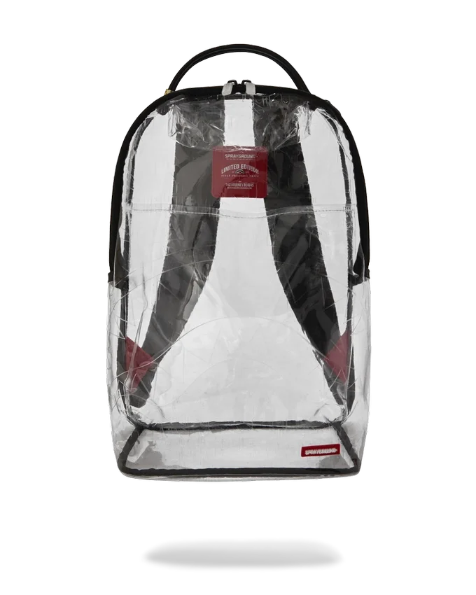 Mochila BOSS TOTALMENTE TRANSPARENTE CON RELIEVE