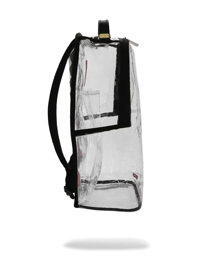 Mochila BOSS TOTALMENTE TRANSPARENTE CON RELIEVE