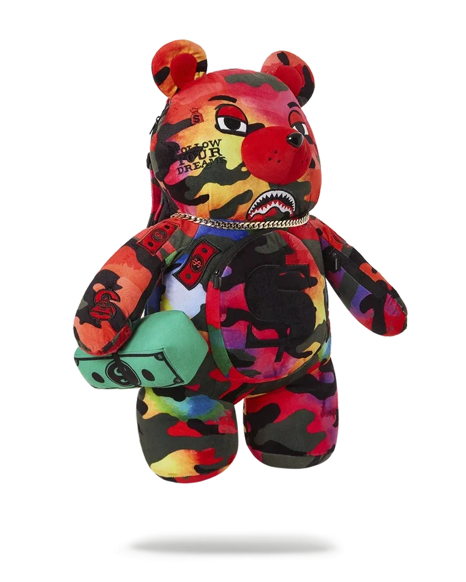 Mochila CAMOBURST MONEYBEAR TEDDYBEAR