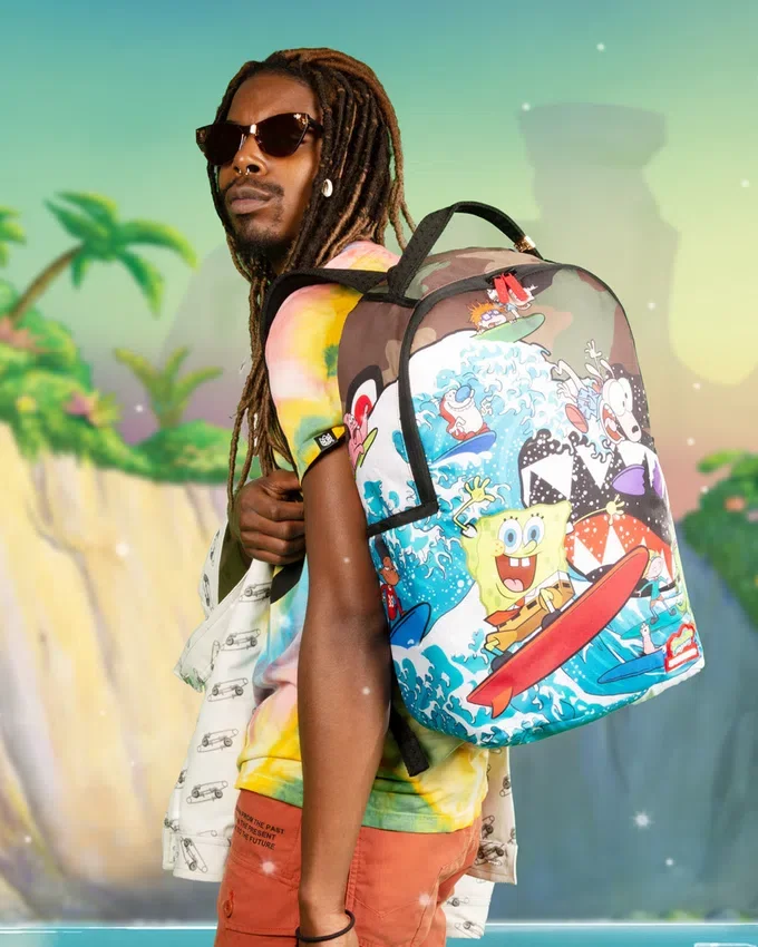 Mochila CAMOKAWA 90S SURFERS (DLXR)