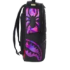 MOCHILA CAZZU IRIDISCENTE CON DETALLES DE ARANCA, CALAVERA Y SHARK (DLXV)
